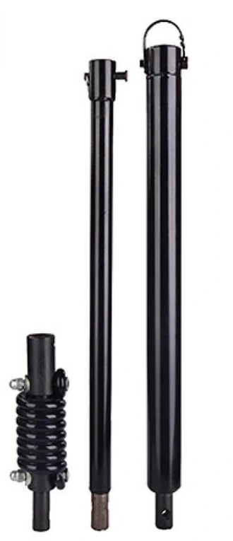 Auger extension shafts