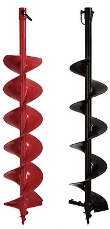 Earth auger drill bits