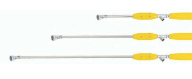 Bend spray gun