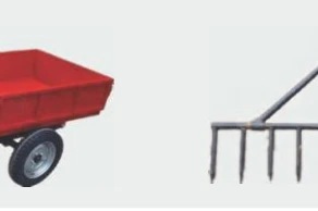 Plough harrow