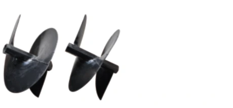 Helical ridging blade