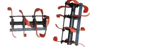 Four-group paddy field rotary blade