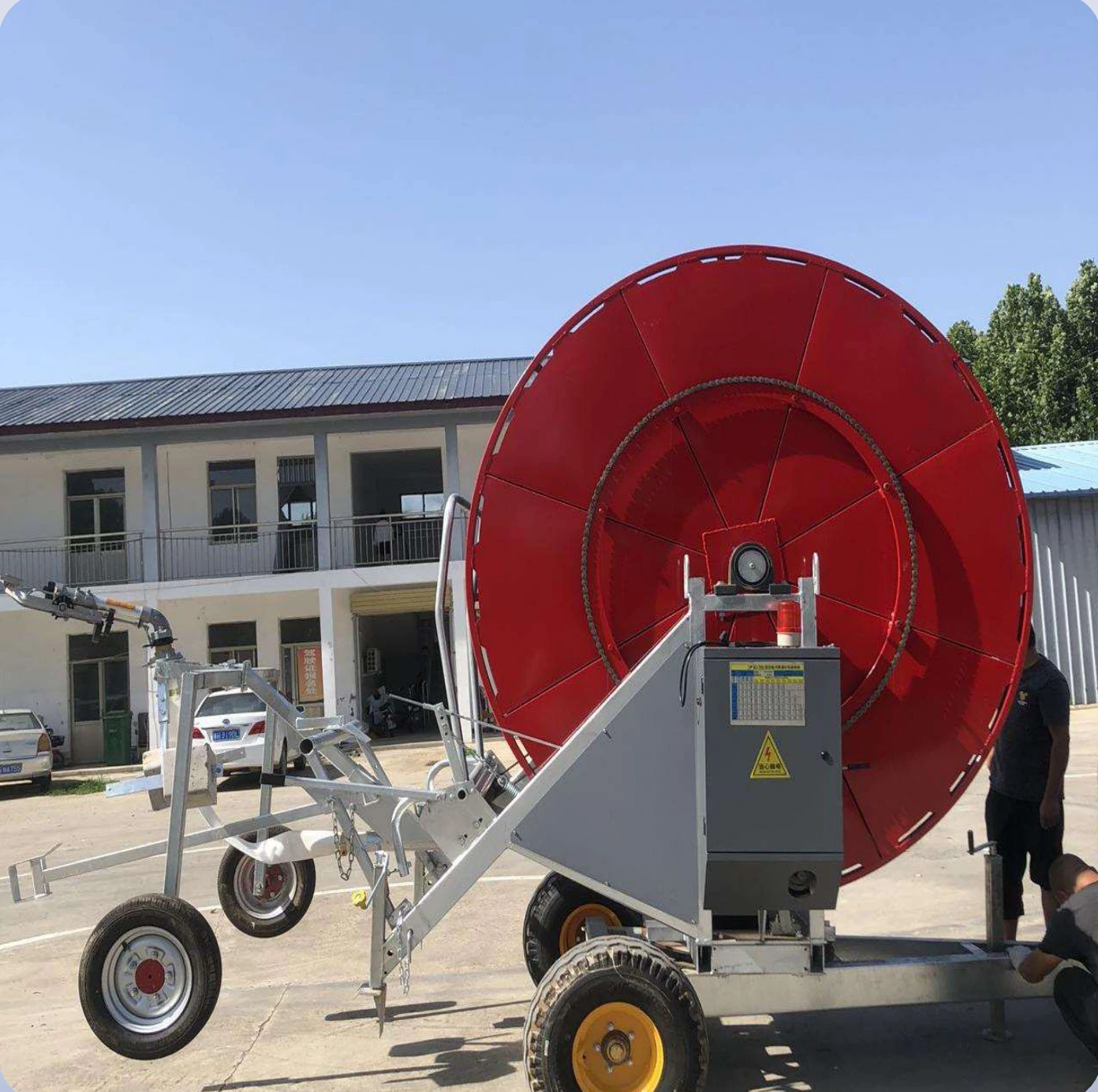 Electric hose-reel irrigator · 8PJP