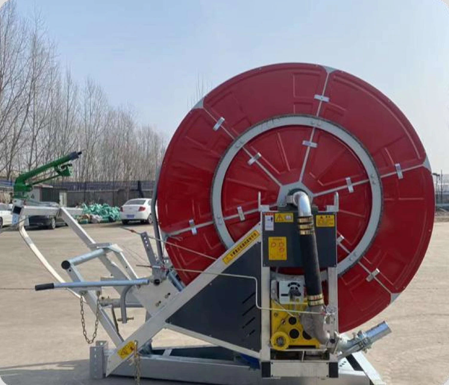 Water-turbine hose-reel irrigator · 8PJP