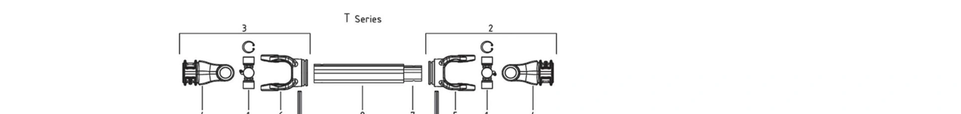 PTO drive shaft series · PTO-1