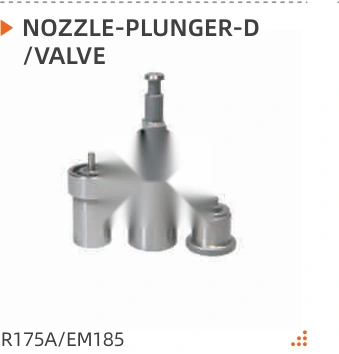 Product specifications — Nozzle-Plunger-D /Valve · R175A