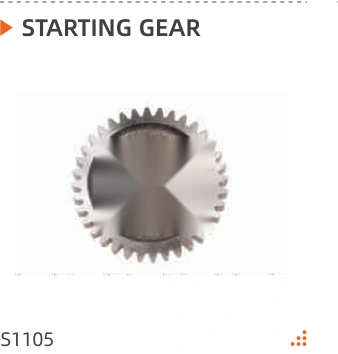 Product specifications — Starting Gear · S1105