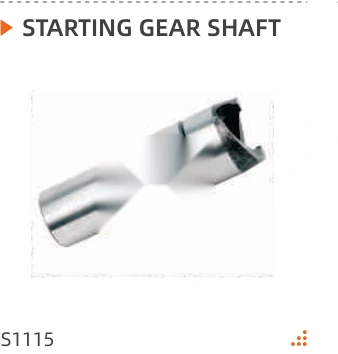 Product specifications — Starting Gear Shaft · S1115