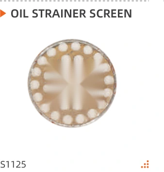 Product specifications — Oil Strainer Screen · S1125