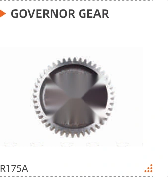 Product specifications — Governor Gear · R175A