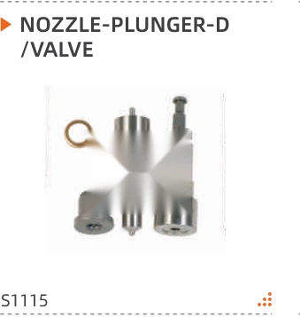 Product specifications — Nozzle-Plunger-D /Valve · S1115