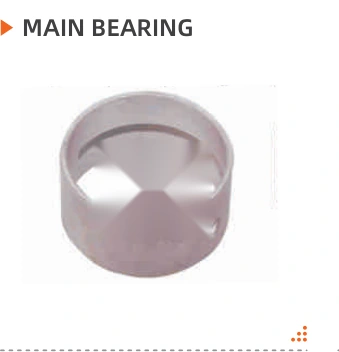 Product specifications — Main Bearing