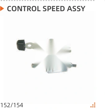 Product specifications — Control Speed assembly · 152