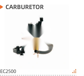 Product specifications — Carburetor · EC2500
