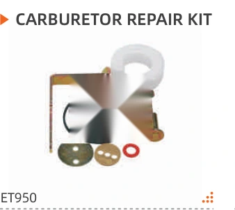 Product specifications — Carburetor Repair Kit · ET950
