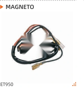 Product specifications — Magneto · ET950