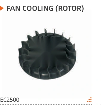 Product specifications — Fan Cooling (Rotor) · EC2500