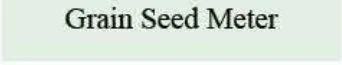 Product specifications — Grain Seed Meter